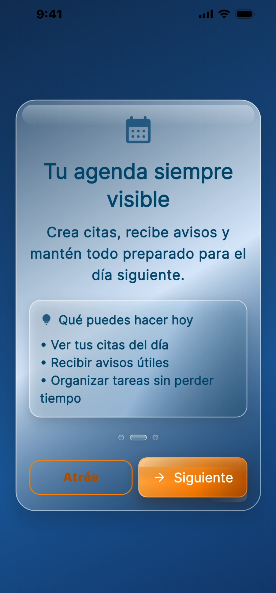 Onboarding paso 2